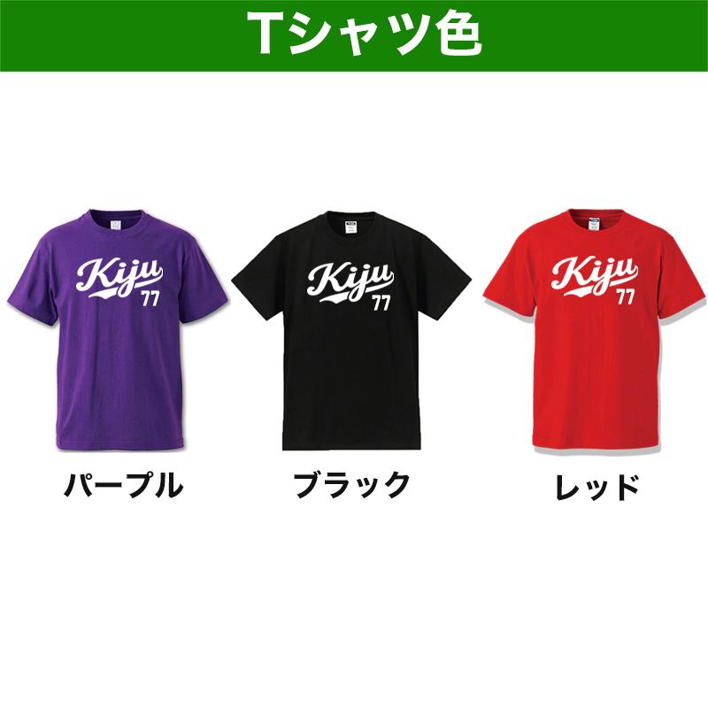 オリジナル Tシャツ 名入れ 喜寿祝い プレゼント 77歳 野球風 母 父 男性 女性 お祝い 名前入れ ティーシャツ 誕生日 プレゼント 紫 喜寿 プリント パープル |  | 01