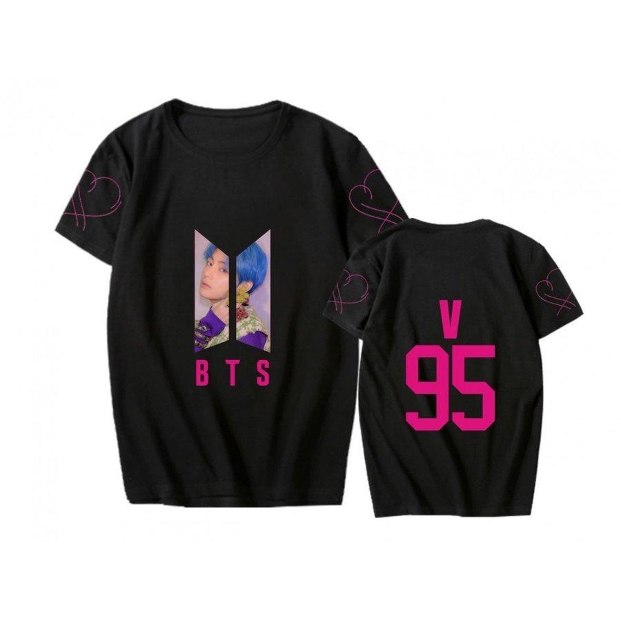 送料無料 BTS Tシャツ 防弾少年団 半袖 応援服 クールネック 韓流グッズ レディース メンズ 男女兼用 ウェア 夏物 グッズ｜coci｜07