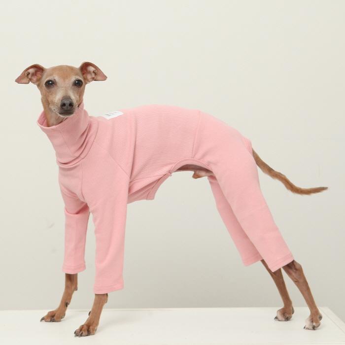 ウィペット 服 リブ地ロンパース 3XL 春 夏 秋 冬 ベドリントンテリア