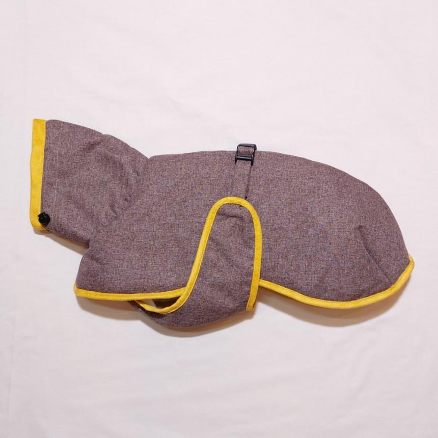 ウィペット 服 セール コート 秋 冬服 中綿軽量バックル ダウン  ベドリントンテリア服 イタグレ 服安い doggystarの画像