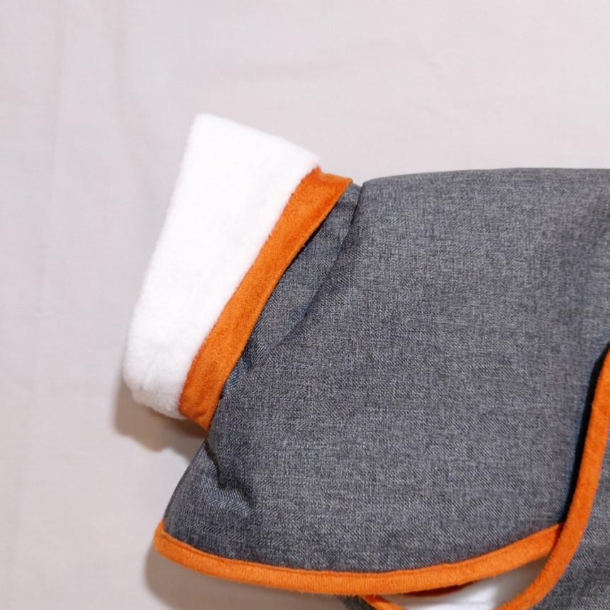 ウィペット 服 セール コート 秋 冬服 中綿軽量バックル ダウン  ベドリントンテリア服 イタグレ 服安い doggystarの画像