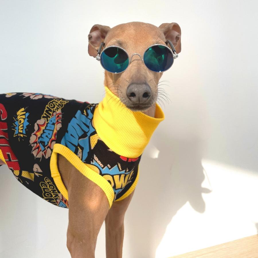 ウィペット 服 犬服 コミックロンパース つなぎ 中型犬 大型犬