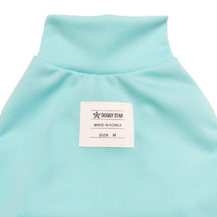 イタグレ服 接触 冷感 スカーフ付き クール ロンパース つなぎ S M L XL2 XL 3XL 小型犬 中型犬 春夏 涼しい 熱中症対策 doggystar |  | 10