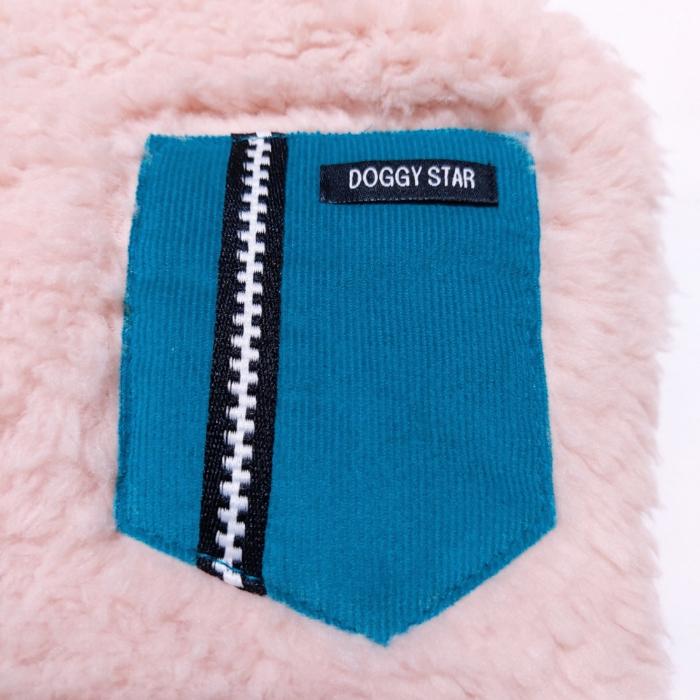 イタグレ服 もこもこ ボア ポケット フリース ロンパース つなぎ 小型