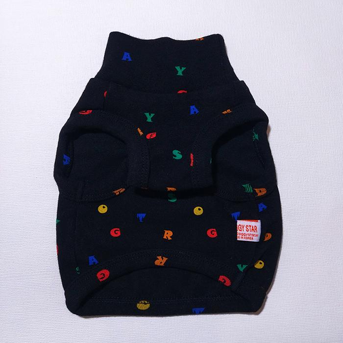 イタグレ服 アルファベットクロップド トップス ショート丈 Tシャツ S M L XL 2XL 3XL 小型犬 中型犬 大型犬 春 夏服 doggystar |  | 07
