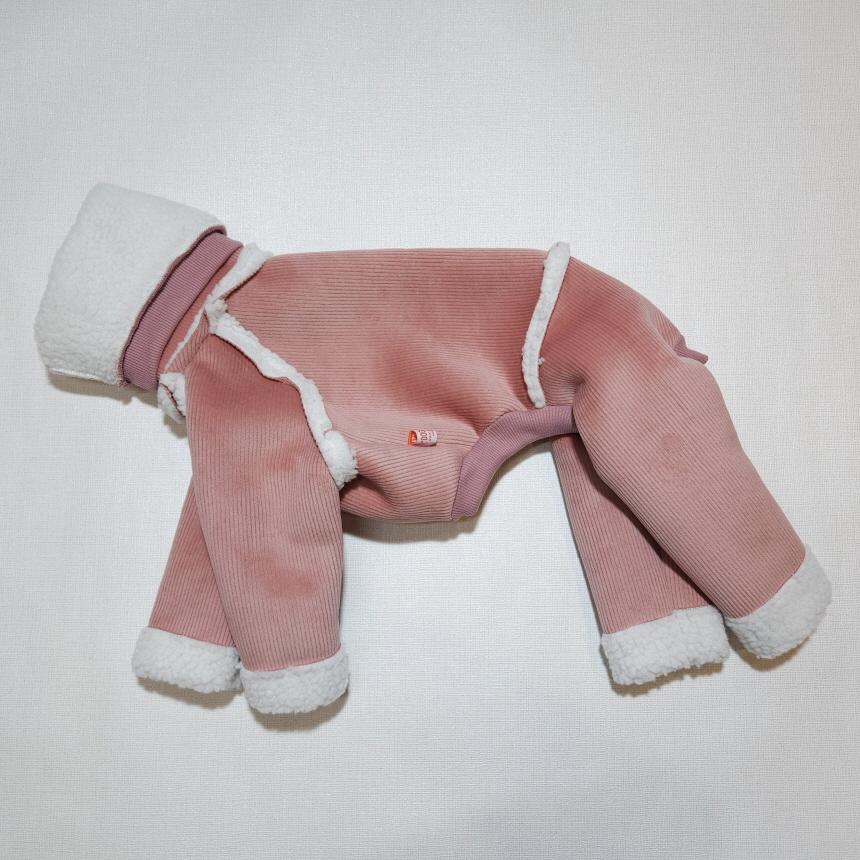 イタグレ服 ムートン 無地 ロンパース つなぎ S M L XL 2XL 3XL 小型犬 中型犬 大型犬 防寒 保温 韓国 おしゃれ コート 春 初秋 秋 冬 doggystar |  | 02