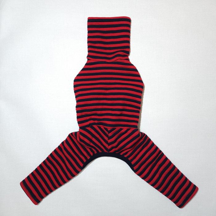 イタグレ服 セール ボーダー キルティング ロンパース 小型犬 中型犬 春 初秋 秋 冬 ドッギースター doggystar |  | 05