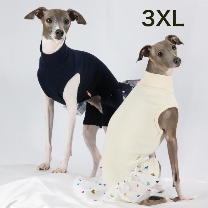 ウィペット服 チュチュ レギンス ワンピース 中型犬 大型犬 イタグレ服 