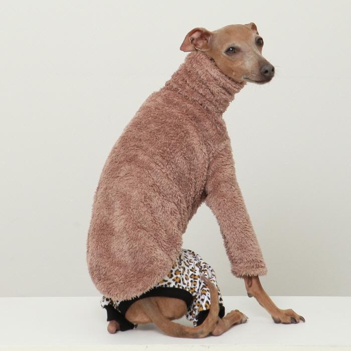 イタグレ服 ヒョウ柄 ロンパース つなぎ レオパード ゆったり ジョガー