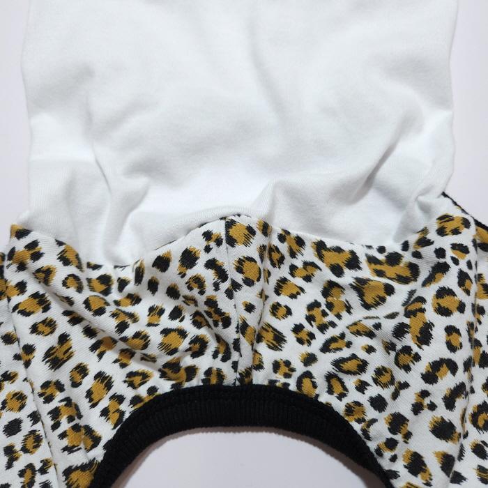 イタグレ服 ヒョウ柄 ロンパース つなぎ レオパード ゆったり ジョガー