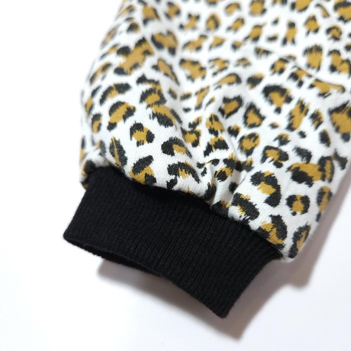 イタグレ服 ヒョウ柄 ロンパース つなぎ レオパード ゆったり ジョガー