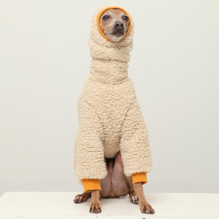イタグレ服 ボア ポケット フリース 長袖 Tシャツ S M L XL 2XL 3XL 小型犬 中型犬 大型犬 秋 冬 doggystar ドッギースター |  | 17