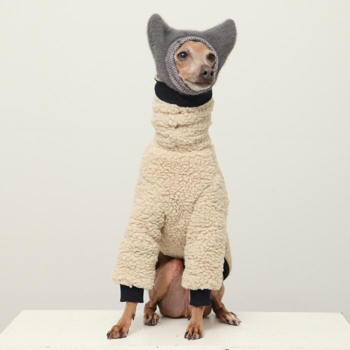 イタグレ服 ボア ポケット フリース 長袖 Tシャツ S M L XL 2XL 3XL 小型犬 中型犬 大型犬 秋 冬 doggystar ドッギースター |  | 15