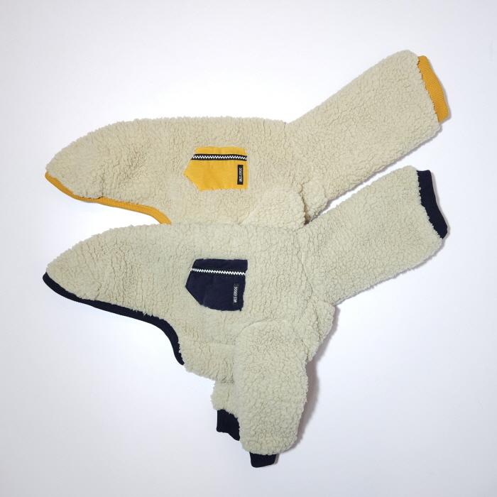 イタグレ服 ボア ポケット フリース 長袖 Tシャツ S M L XL 2XL 3XL 小型犬 中型犬 大型犬 秋 冬 doggystar ドッギースター |  | 03