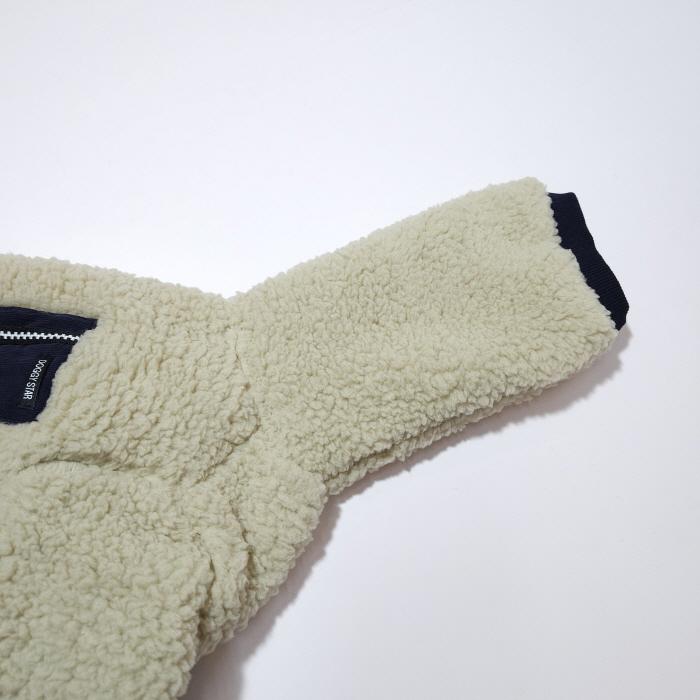 イタグレ服 ボア ポケット フリース 長袖 Tシャツ S M L XL 2XL 3XL 小型犬 中型犬 大型犬 秋 冬 doggystar ドッギースター |  | 08
