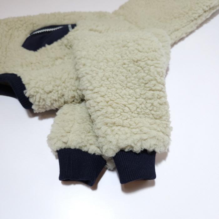 イタグレ服 ボア ポケット フリース 長袖 Tシャツ S M L XL 2XL 3XL 小型犬 中型犬 大型犬 秋 冬 doggystar ドッギースター |  | 09