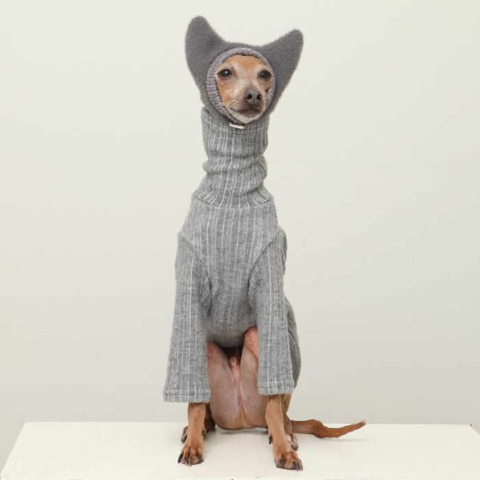 イタグレ服 無地ニット Tシャツ S M L XL 2XL 3XL 小型犬 中型犬 大型犬 秋 冬 室内着 インナー doggystar ドッギースター |  | 16