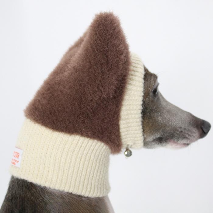 イタグレ帽子 耳付き ニットキャップ ビニー帽 ほっかむり帽子（服は含まれません） 小型犬 中型犬 秋冬 doggystar ドッギースター |  | 13