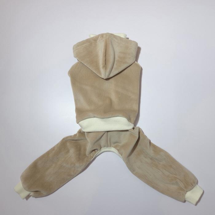 イタグレ服 コーデュロイ パーカー リブ地 ロンパース つなぎ 小型犬 中型犬 大型犬 春 秋 冬服 doggystar ドッギースター |  | 02