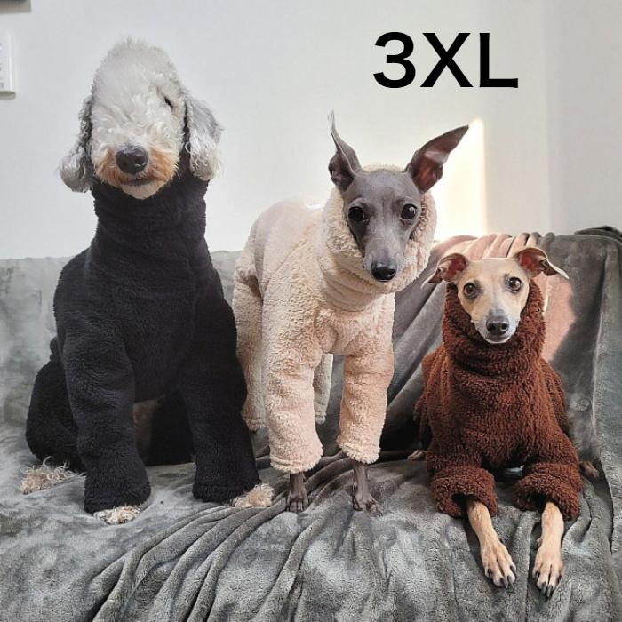ウィペット 服 ボア フリース ロンパース つなぎ 秋 冬 ベドリントン 
