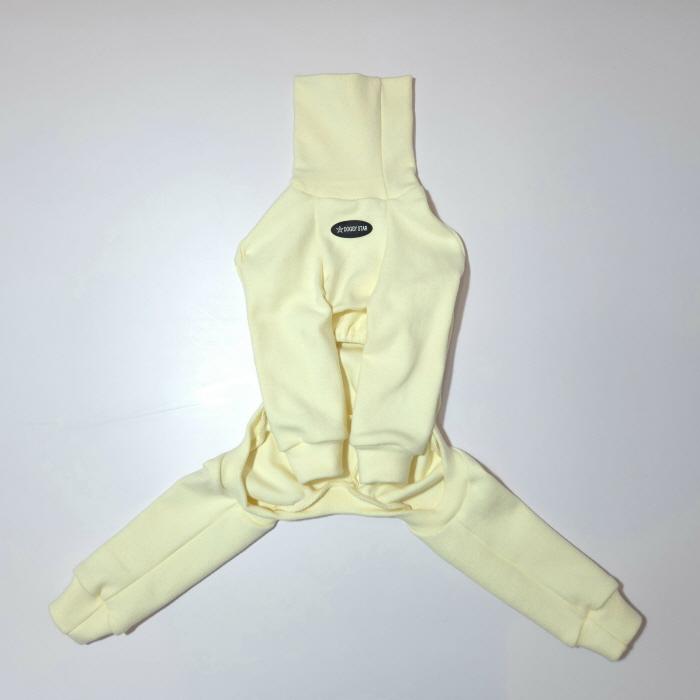 イタグレ服 ピーチ 無地 長袖 ロンパース つなぎ S M L XL 2XL 3XL 小型犬 中型犬 大型犬 春  秋 冬 doggystar ドッギースター |  | 05