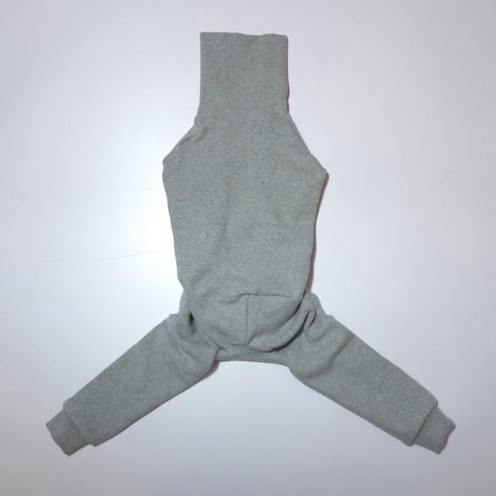 イタグレ服 ピーチ 無地 長袖 ロンパース つなぎ S M L XL 2XL 3XL 小型犬 中型犬 大型犬 春  秋 冬 doggystar ドッギースター |  | 02