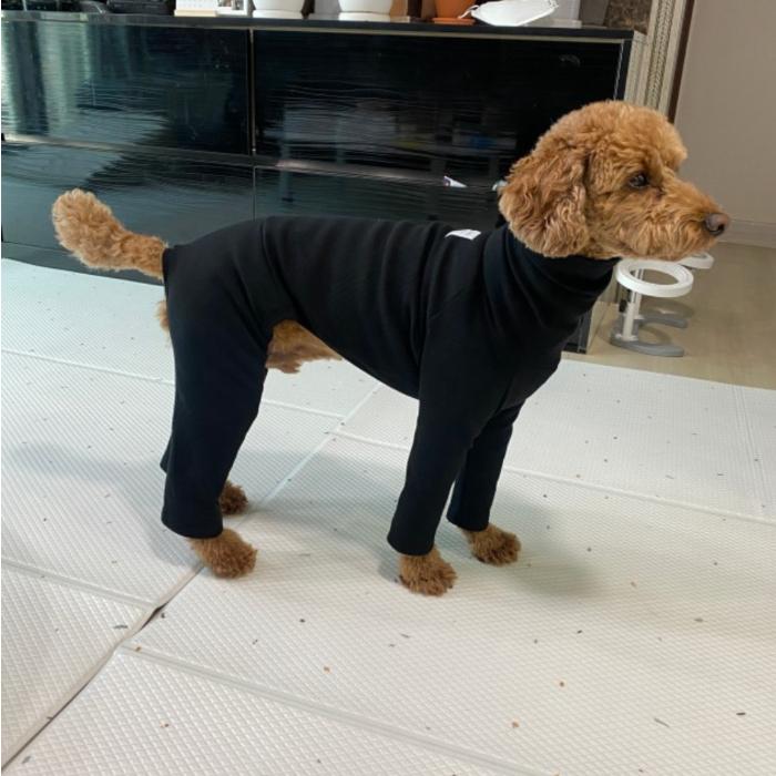 犬 服 リブ地 ロンパース つなぎ S M L XL 小型犬 中型犬 春 夏 秋 冬 