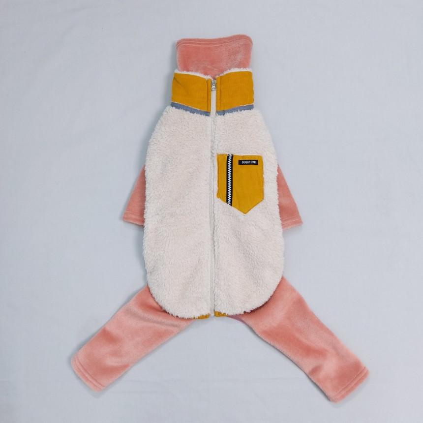 犬服 セール 起毛 ロンパース つなぎ S M L XL 小型犬 中型犬 秋冬服 doggystar ドッギースター |  | 09