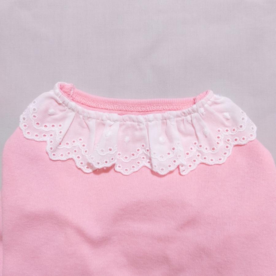 犬服 レース 襟 長袖 Tシャツ 可愛い シンプル 無地 小型犬 中型犬 春 夏 秋 冬 ペット服 doggystar ドッギースター |  | 05