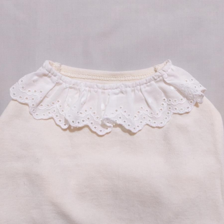 犬服 レース 襟 長袖 Tシャツ 可愛い シンプル 無地 小型犬 中型犬 春 夏 秋 冬 ペット服 doggystar ドッギースター |  | 06