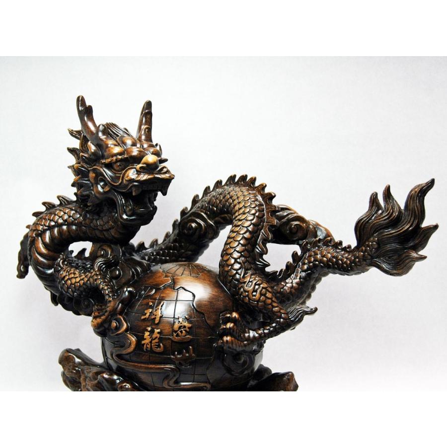 龍 置物 風水 特大 銅杯 八卦 平面鏡付き 三点セット : コッキーYahoo