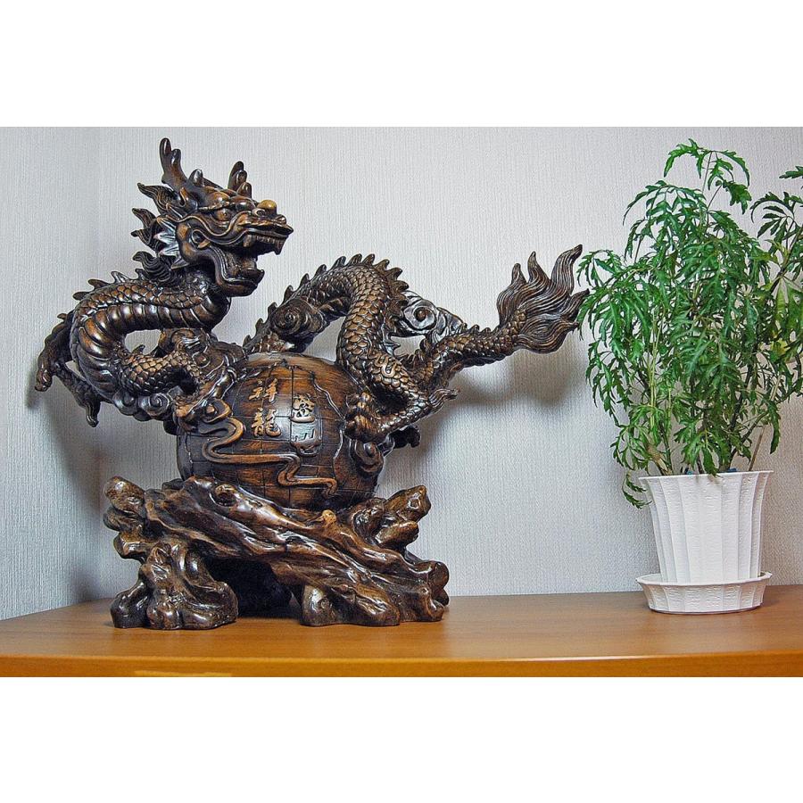 龍 置物 風水 特大 銅杯 八卦 平面鏡付き 三点セット : コッキーYahoo