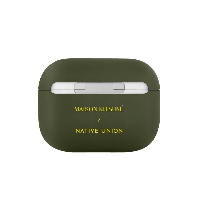 メゾンキツネ ( MAISON KITSUNE ) x ネイティブユニオン ( NATIVE UNION ) AirPods Pro 第1・第2世代 ケース (カーキ) 【 人気 韓国 ブランド 】｜cocle｜11