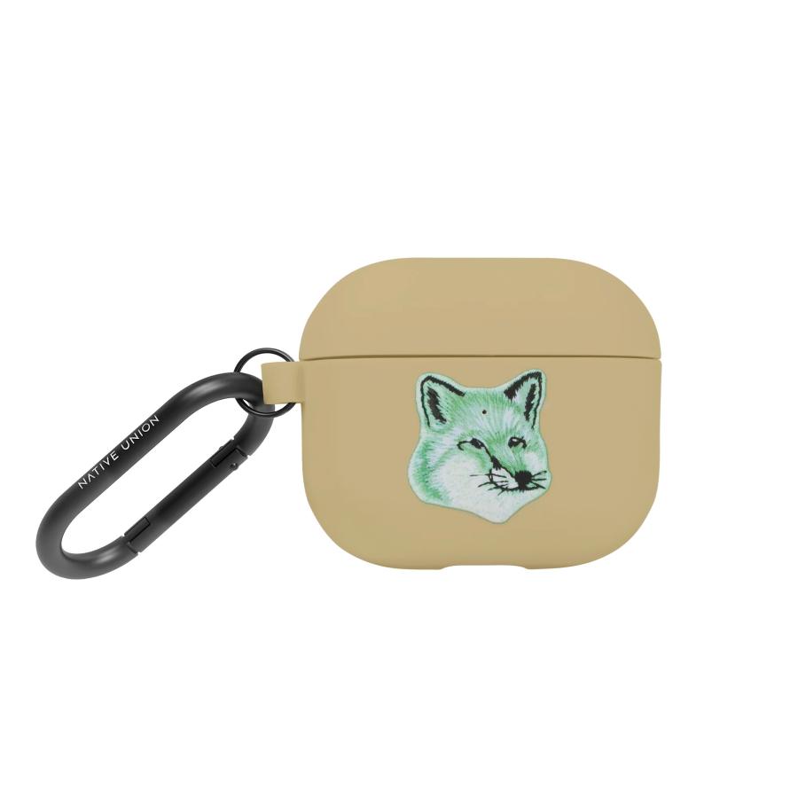 メゾンキツネ ( MAISON KITSUNE ) x ネイティブユニオン ( NATIVE UNION ) Monochrome Fox AirPods (第3世代) ケース 【 人気 韓国 ブランド 】｜cocle｜02