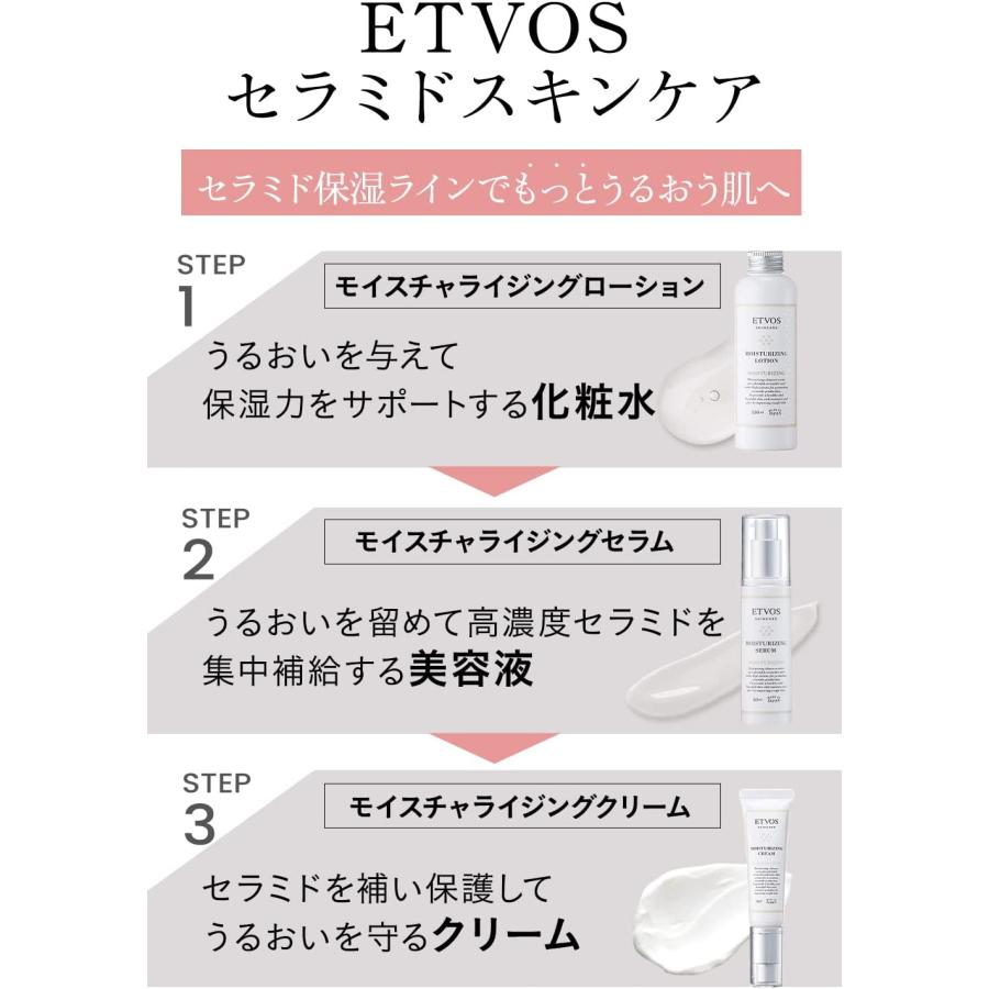 エトヴォス ETVOS モイスチャライジングローション 150ml 保湿化粧水 敏感肌用 セラミド しっとり｜coco-collet｜07