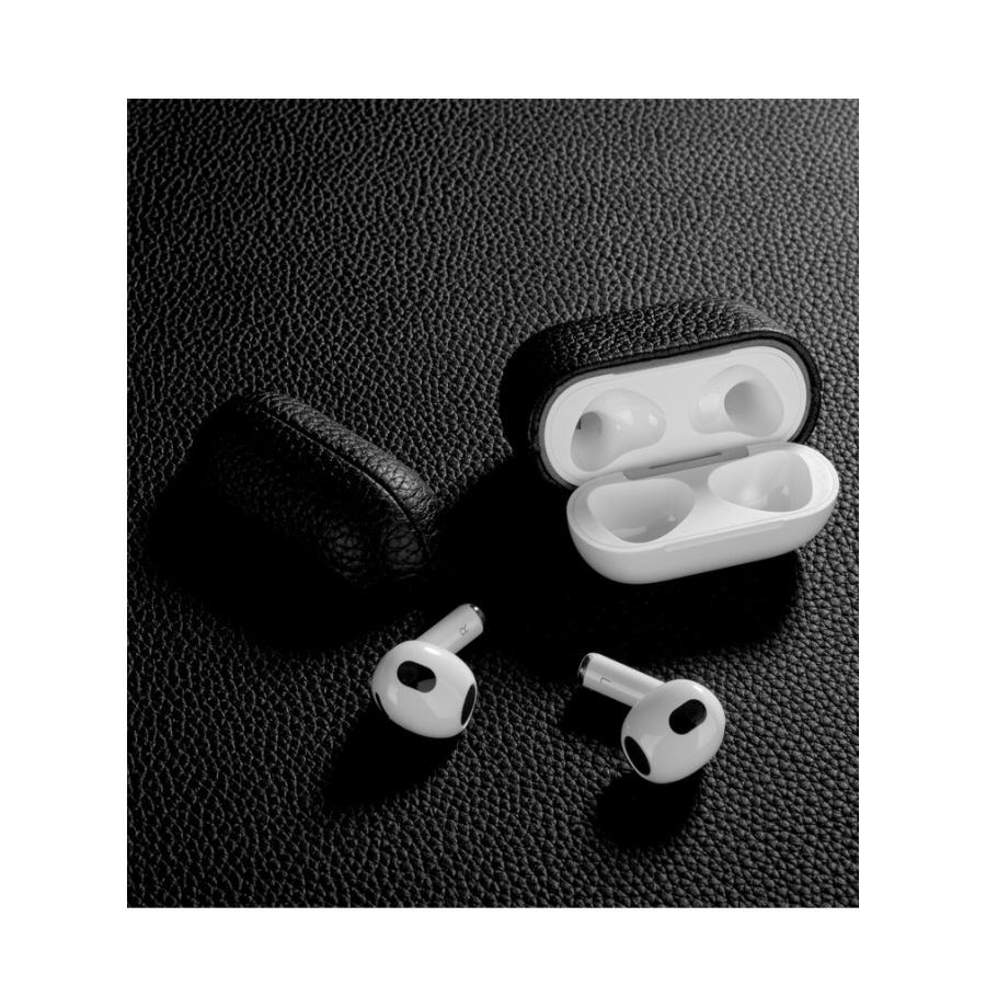 Apple Apple Airpods4 第4世代 2024モデル ケース カバー PUレザー素材