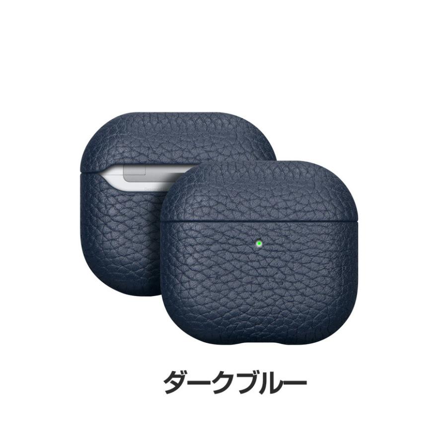Apple Apple Airpods4 第4世代 2024モデル ケース カバー PUレザー素材