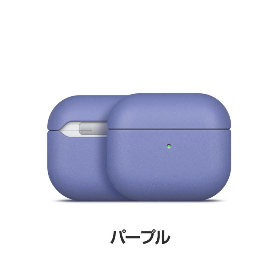 Apple Apple Airpods4 第4世代 2024モデル ケース カバー PUレザー素材