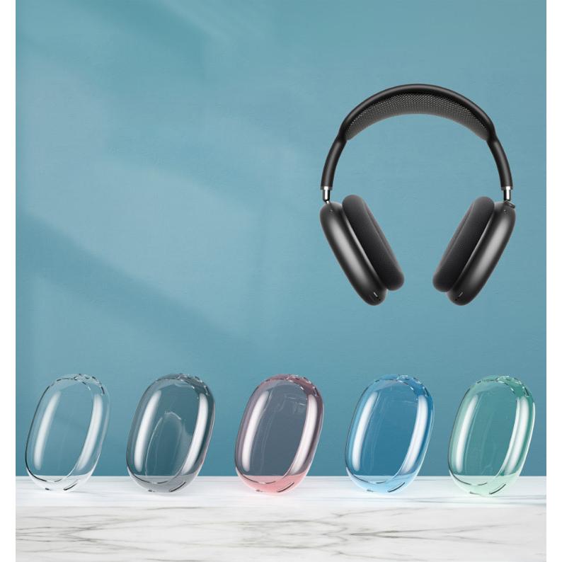 Apple Airpods Max イヤホン・ヘッドホン ケース/カバー 透明 TPU素材