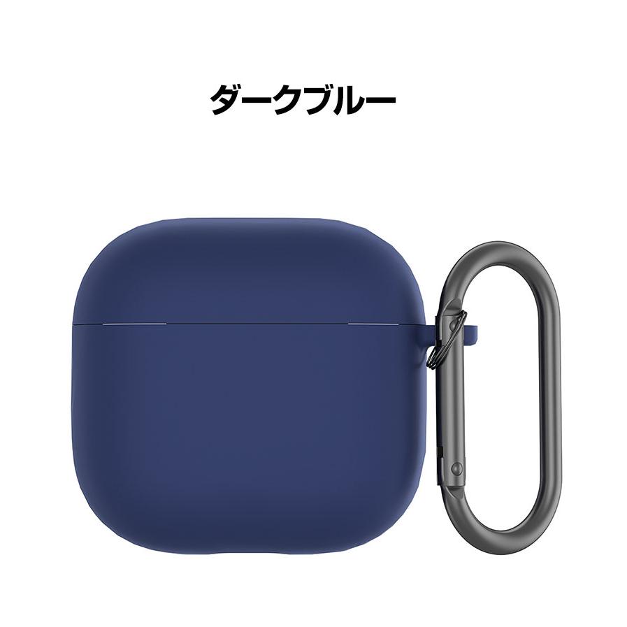 Apple Apple airpods4 第4世代 2024モデル ケース シリコン素材