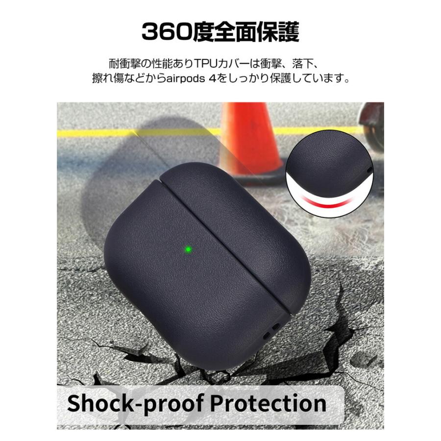 Apple AirPods4本体とケース Apple Air Pods4 シリコンケース カラビナ付き ケース : Arupi SHOP