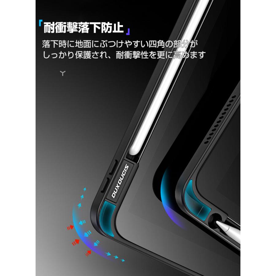 iPad Air 13インチ Pro 第7世代 ケース 耐衝撃 カバー TPU+アクリル+PU