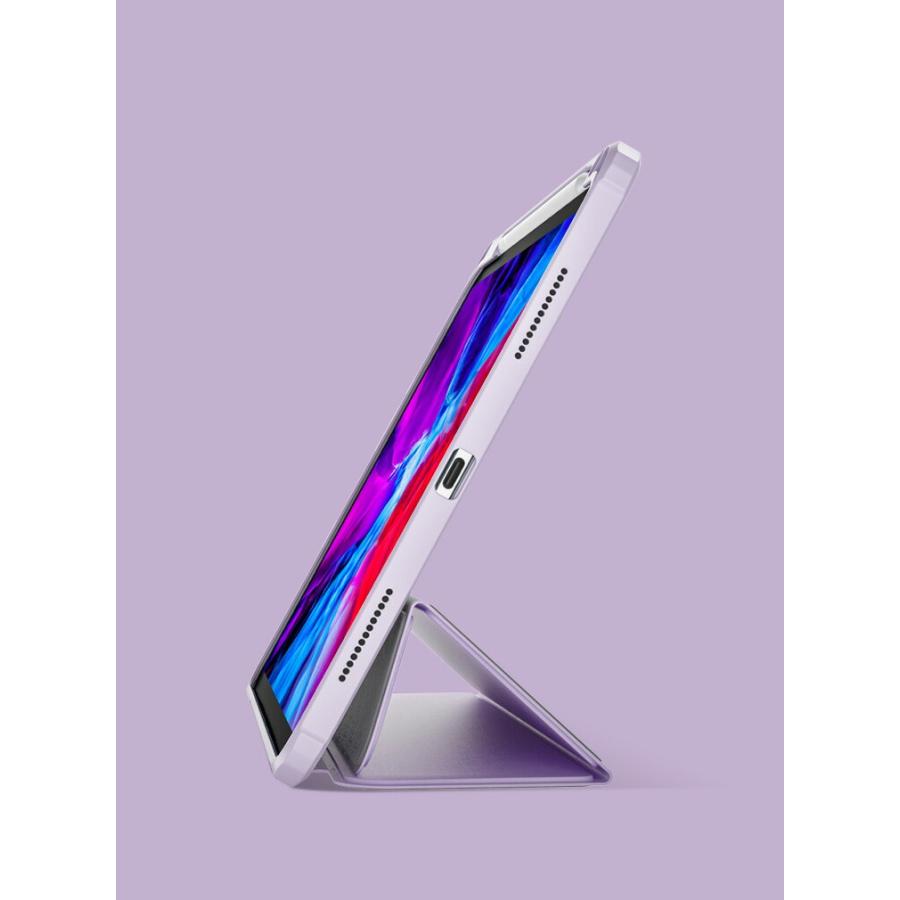 iPad Apple mini 7 2024モデル ケース 手帳型 カバー TPU&PUレザー素材