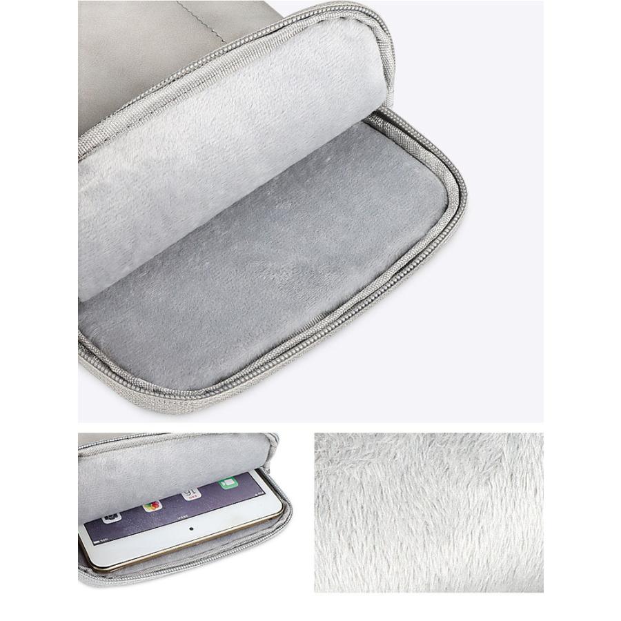 Apple iPad mini 6 2021モデル 第6世代 ケース 布 カッコいい 実用 PCバッグ型 軽量 キャンパス調 手提げかばん ストラ｜coco-fit2018｜03