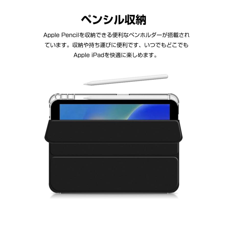 Apple iPad 10.9インチ 第10世代 2022モデル ケース クリアケース PU