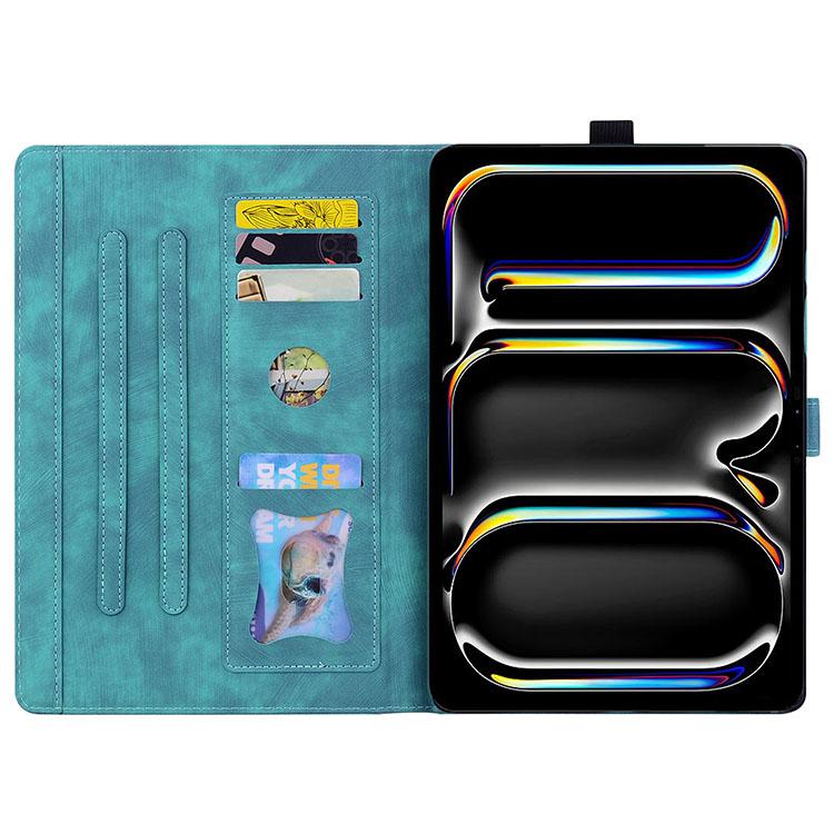 Apple iPad mini 7 2024モデル 第7世代 ケース タブレットケース おしゃれ CASE 手帳型カバー カード収納 スタンド機能 花柄 ブック型 | Apple | 06
