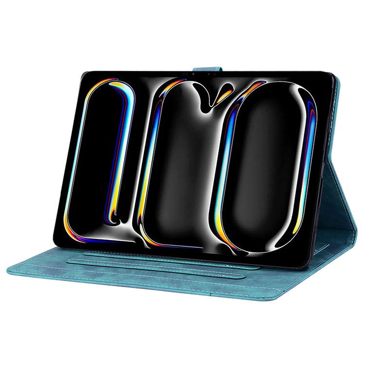 Apple iPad mini 7 2024モデル 第7世代 ケース タブレットケース おしゃれ CASE 手帳型カバー カード収納 スタンド機能 花柄 ブック型 | Apple | 07