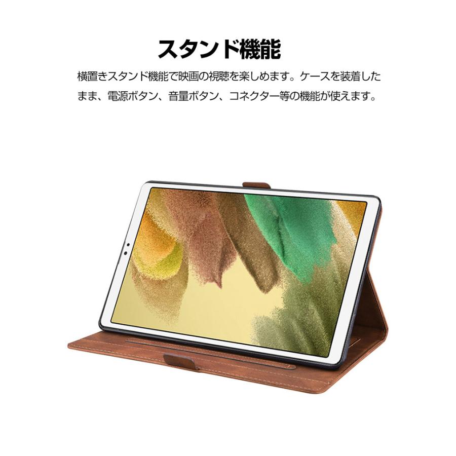 Apple iPad mini 7 2024モデル 第7世代 ケース タブレットケース おしゃれ CASE 手帳型カバー カード収納 スタンド機能 ブック型 カッコいい 実用 | Apple | 07