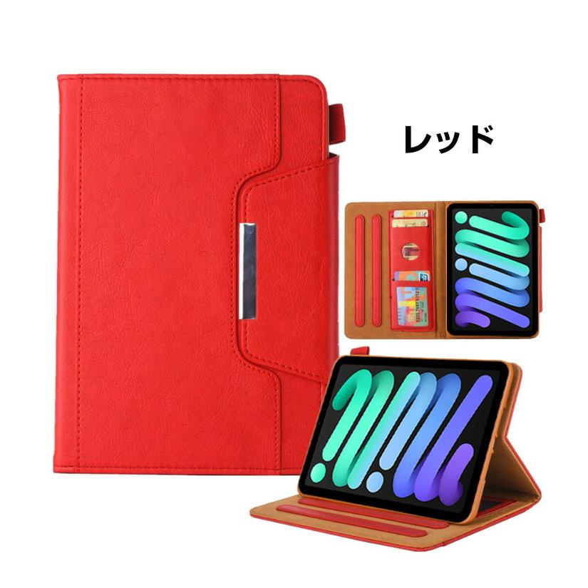 Apple iPad mini 7 2024モデル 第7世代 ケース タブレットケース おしゃれ CASE 手帳型カバー カード収納 スタンド機能 ブック型 カッコいい 実用 | Apple | 13