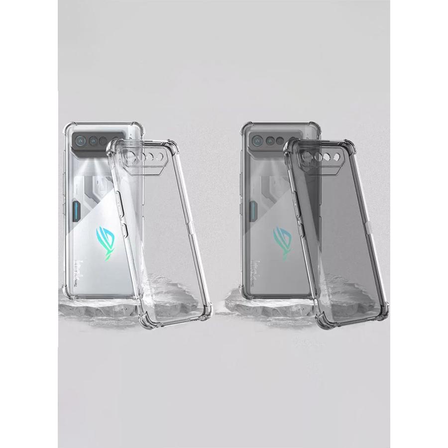 ASUS ROG Phone 7 7 Pro 7 Ultimate クリア ソフト ケース おしゃれ CASE 衝撃に強い  TPU素材 カッコいい  耐衝撃カバー 持ちやすい 人気 透明 背面カバー｜coco-fit2018｜04